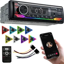 Comprar Rádio De Carro Som Automotivo Mp3 7 Cores Com Saída Pu002F Sub