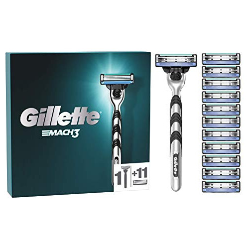 Gillette Mach3: Maquinilla De Afeitar Para Hombres Con Tiras