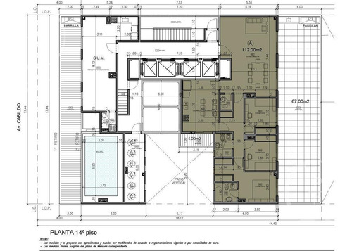 Imagen 10 de 12 de Venta Departamento De 3 Ambientes, Torre Altos De Nuñez.