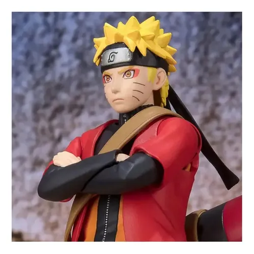 Figura Articulada Naruto Uzumaki Com Acessórios Ninja