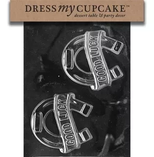 Dress My Cupcake Chocolate Candy Mold, Good Luck Horseshoe