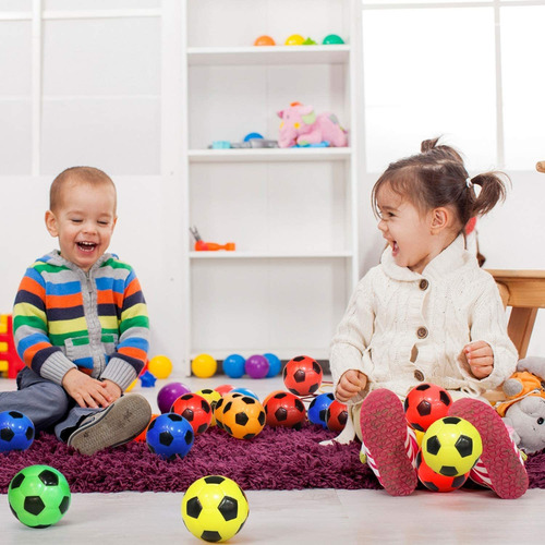Imagen 6 de 9 de Pack X20 Pelotas De Goma 5 Cm Blandas Sorpresitas Ltf Shop
