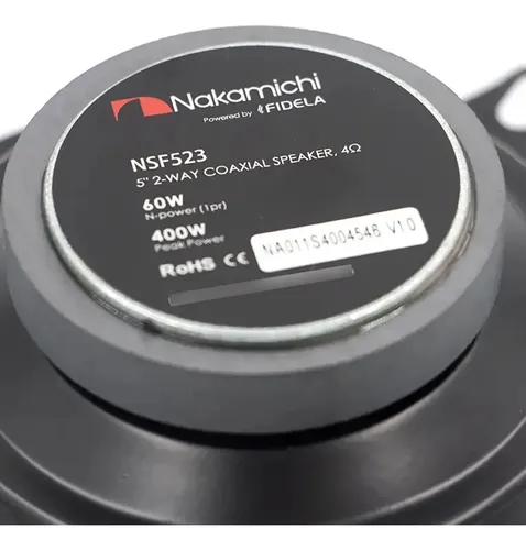 Kit Alto Falante Coaxial 5 400w Rms 4 Ohms Nakamichi | MercadoLivre