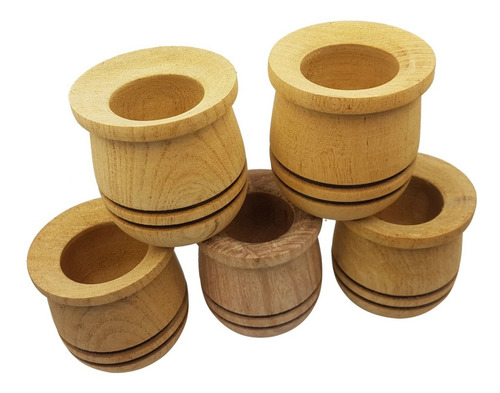 Mate Grande De Madera Algarrobo Para Pintar Camionero