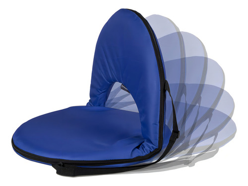 Stansport Go Anywhere Silla Para Acampar, Ajustable, Portátil, Resistente, Azul, Aleación De Acero (g-7-50)