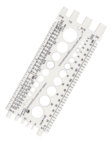 White White And Nut Identifier Gauge Thread Checker M3 To