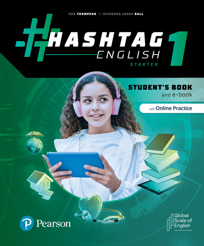 Hashtag English 1 Starter  -  Student's Book And E-book With