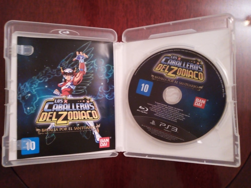 Juego Ps3 Caballeros Del Zodiaco/batalla Por El Santuario (Usado)