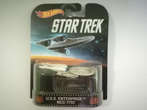 Hot Wheels Retro Star Trek Uss Enterprise Ncc 1701 