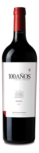 Vino Gimenez Mendez 100 Años Rf Tannat 750 Ml