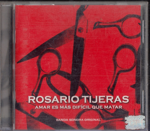 Rosario Tijeras. Soundtrack. Cd Original Usado. Qqa.