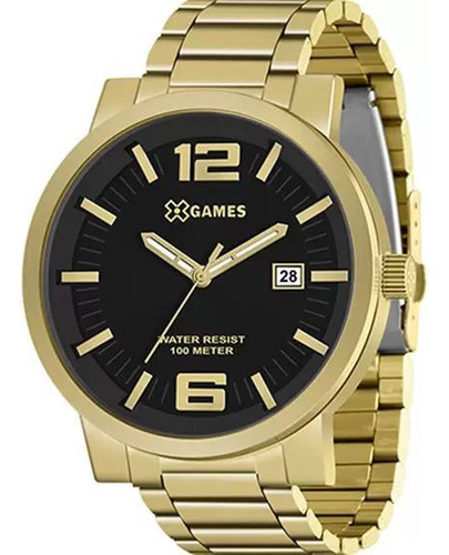 Relógio Xgames Masculino Analógico Xmgs1035 P2kx Dourado -