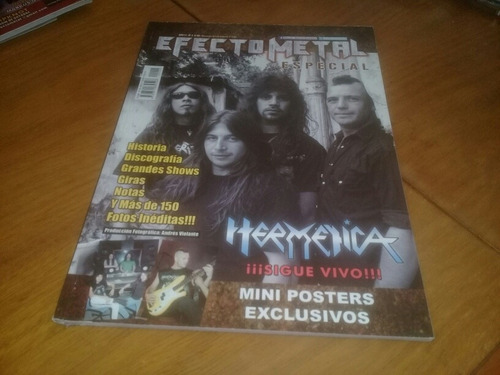 Revista Efecto Metal Especial Nº 2 Hermetica Sigue Vivo!!