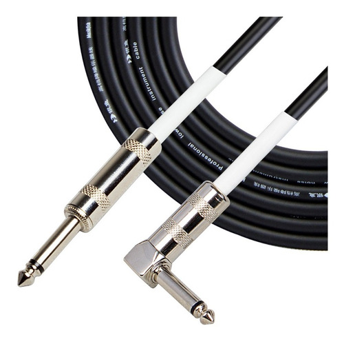 Csa Gtc019-6m Cable Plug Angular 6 Metros Para Instrumento