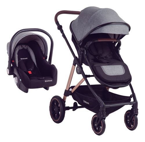 Coche Travel System Neo Gris