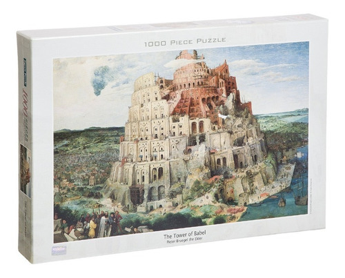 Torre De Babel Bruegel Rompecabezas 1000 Piezas Tomax 