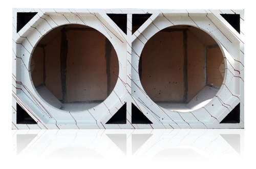 Caixa Dutada Full Pancadão 2 Subwoofer De 15 Pol 45hz Branca