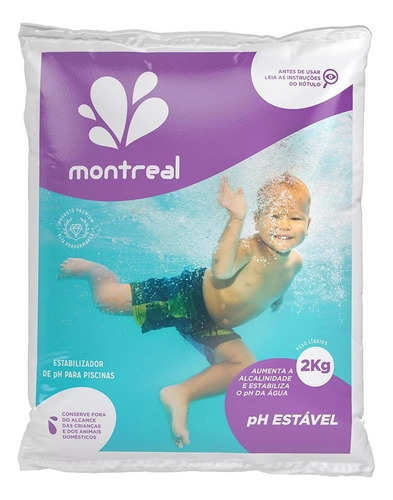 Estabilizador De Ph Estável 2kg Montreal Para Piscinas