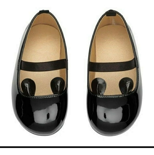 Zapatos De Charol Bebe H&m Nuevos. Negro