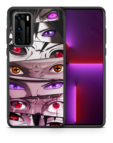 Funda Huawei Ojos Sharingan Naruto Shipudden Sasuke Tpu