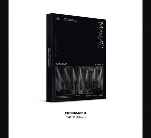 Straykids Oficial 2ª Turnê Mundial Maniac Em Seul Blu-ray