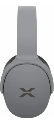 Auricular Bluetooth Xion Modelo XI-AU55BT Hasta 15 Horas De Batería Color Gris