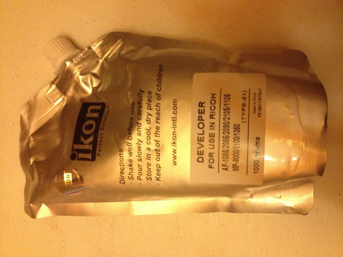 Imagen 1 de 2 de Bolsa De Revelador De 1 Kg Mp 9000-1100-1350 Typo 21 Ikon