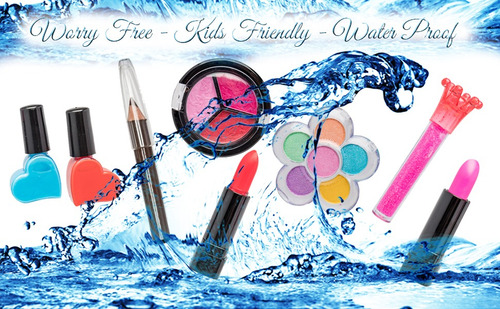 Maquillaje Para Niñas Con Portacosmeticos