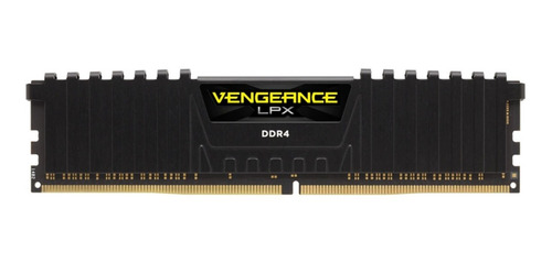 Imagen 3 de 7 de Memoria Ram Ddr4 16gb (2x8gb) 2666mhz Corsair Lpx Black