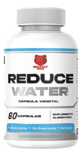 Reduce Water 60 Capsulas - Grizzly Bear