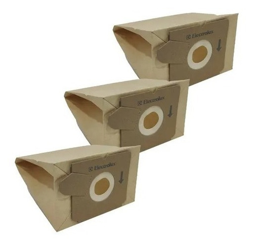 Imagem 2 de 3 de Saco Descartável Original Electrolux One/trio/maxtrio/go 3un