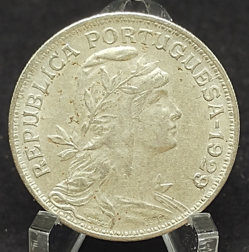 Moeda 50 Centavos 1929 Portugal - Rara Nesta Conservação (Usado)