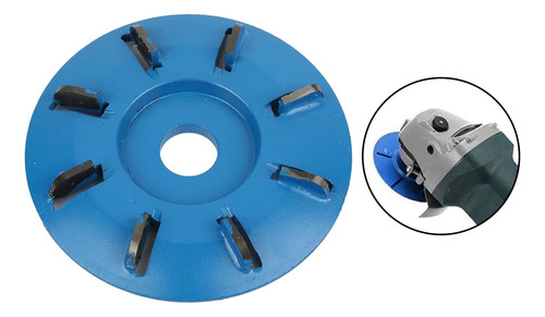 Turbo Carving Disc Grosor Cepilladora Azul