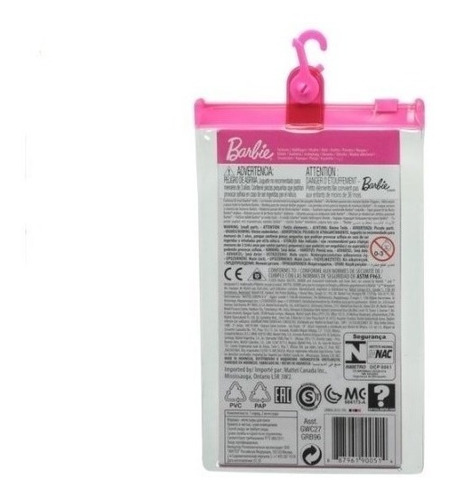 Imagem 3 de 4 de Roupa Da Barbie Blusa Lilás E Saia Rosa Ms