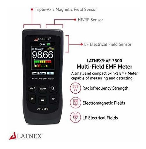 Herramienta Latnex Af Detector Lector Radio Emf