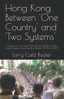 Libro: Hong Kong Between One Country And Two Systems