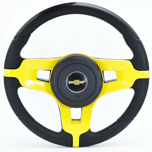 Direção Esportiva Mustang Amarelo Corsa Wind 1994-2006 +cubo