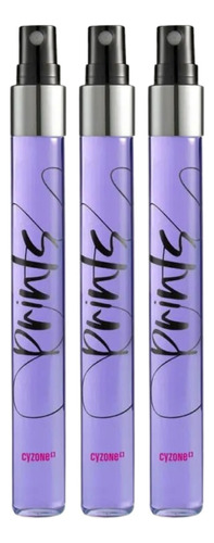 Prints Colonia Para Dama X 3 Unds De Cyzone X 30 Ml Original