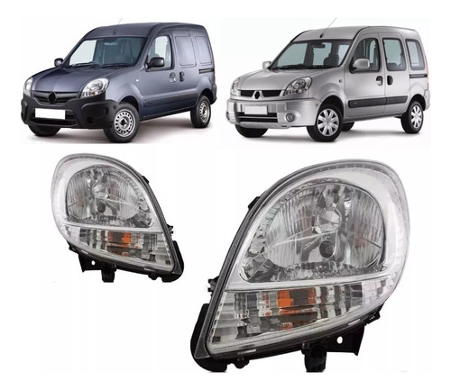 Juego Optica Kangoo Confort 2008 2009 2010 2011 2012 2013