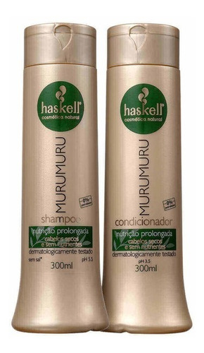 Kit Shampoo E Condicionador Haskell Murumuru 300ml