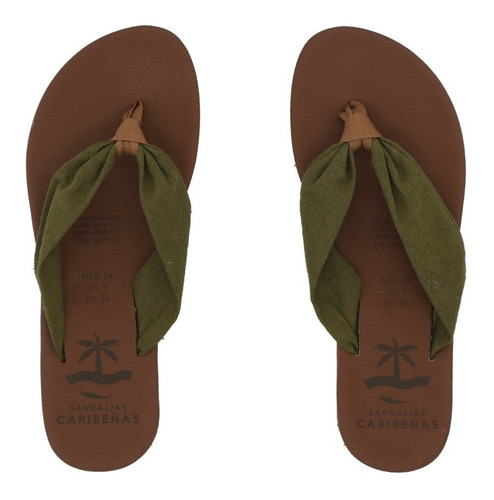 Sandalias Caribeñas Mujer Playa Casuales Holbox Fab