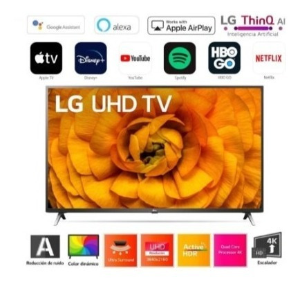 Imagen 3 de 3 de Pantalla LG 75 Led 4k Smart Tv Full Web Bluetooth 75un8570au