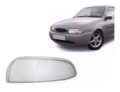 Vidrio Óptica P/ Ford Fiesta 1996 1997 1998 1999 Izquierdo