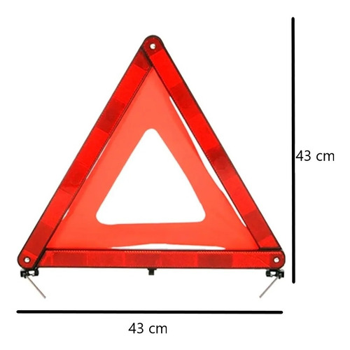 Baliza Triangulo Auto Homologada Reflectiva Obligatoria
