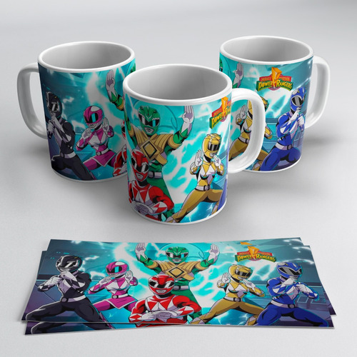 Taza Mágica 11 Oz / Power Rangers  , M09 (1 Pz)