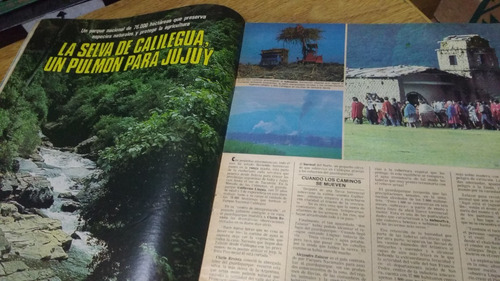 Revista Clarin N° 14366 Jujuy Selva Calilegua Año  1986