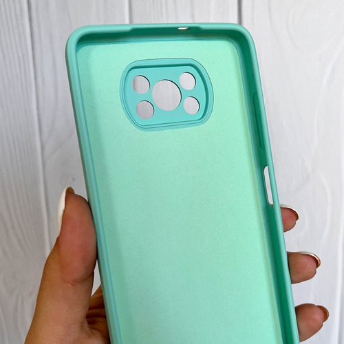 Imagen 3 de 3 de Funda Silicona Cubre Cámara Xiaomi Poco X3 X3 Pro X4 Pro
