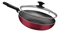 Comprar Frigideira Grande Tramontina Wok 28cm Teflon Com Tampa