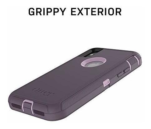 Funda Para iPhone X/xs En Color Negro De Grado Militar Case