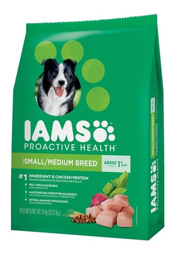 Alimento Iams Adult +1 para perro adulto